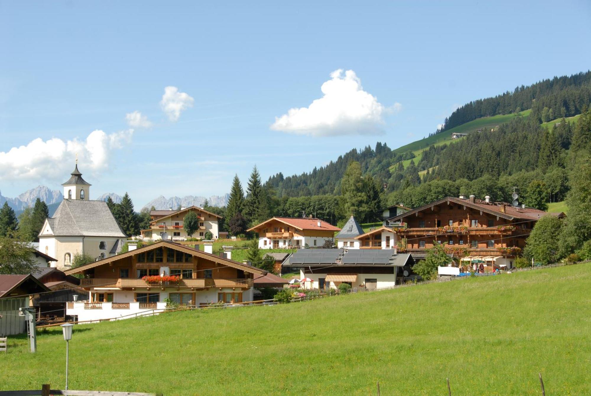 Hotel Aschauer Hof Z'Fritzn Kirchberg in Tirol Buitenkant foto